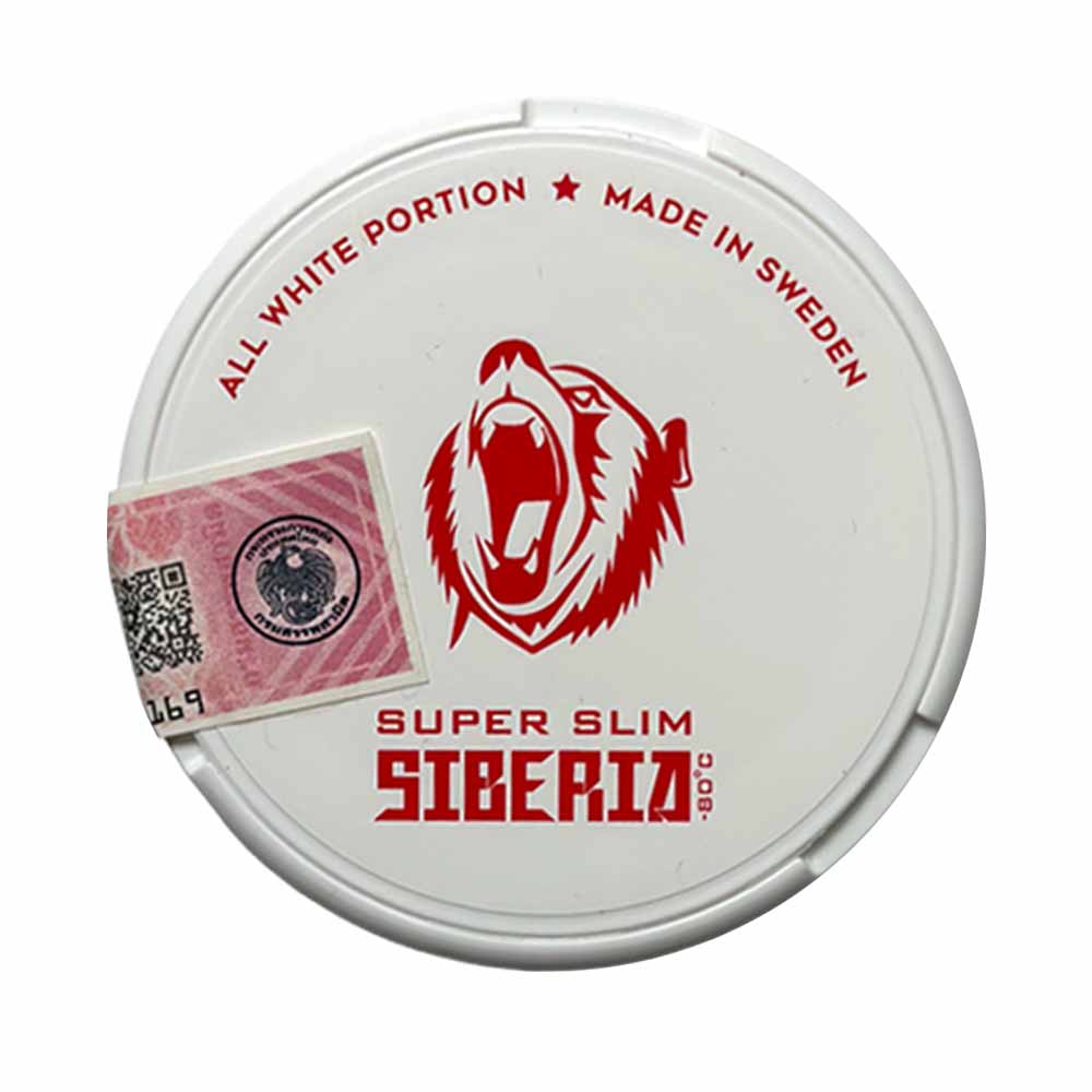 SIBERIA -80℃ "All White" SUPER Slim portion 13gr