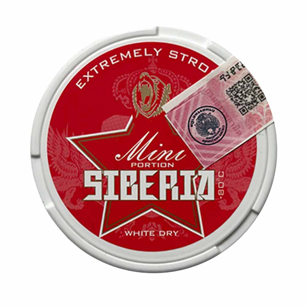 SIBERIA -80℃ "Red" White Dry Mini 9gr