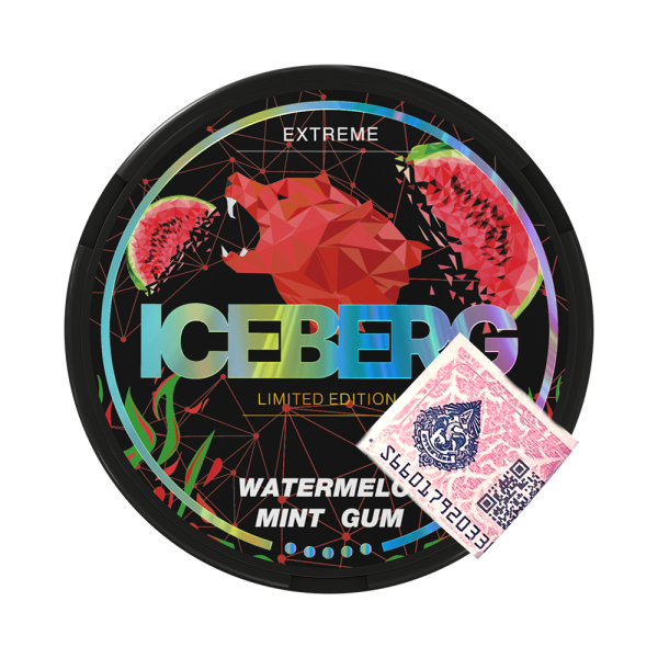 ICEBERG WATERMELON MINT GUM 16GR