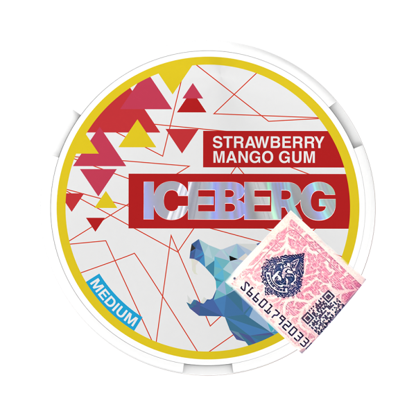 ICEBERG STRAWBERRY MANGO GUM 16GR