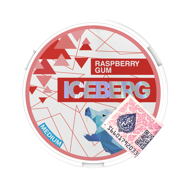 ICEBERG RASPBERRY GUM 16GR